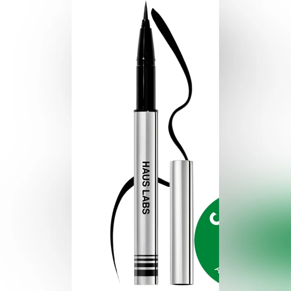 Haus Labs by Lady Gaga CLEAR CUT LIQUID EYELINER Black Onyx Matte Black. BNIB